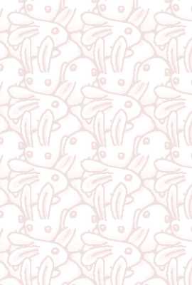 うさぎ年賀状背景素材2タテ(見本) | 普通なウサギ
