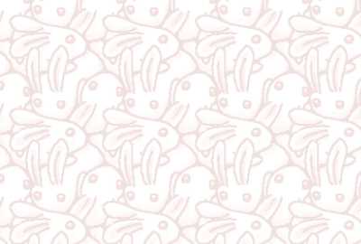 うさぎ年賀状背景素材2ヨコ(見本) | 普通なウサギ