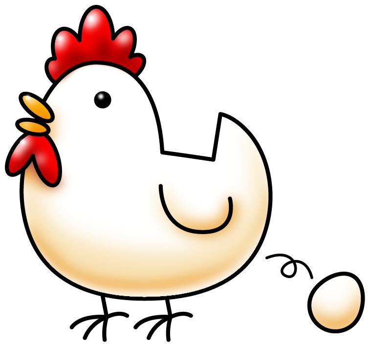鶏と卵イラスト素材